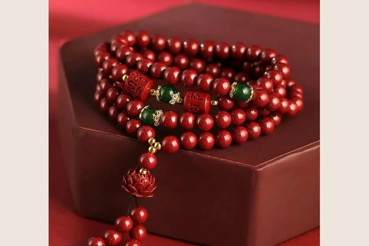 Red Bead Multi-Wrap Mala